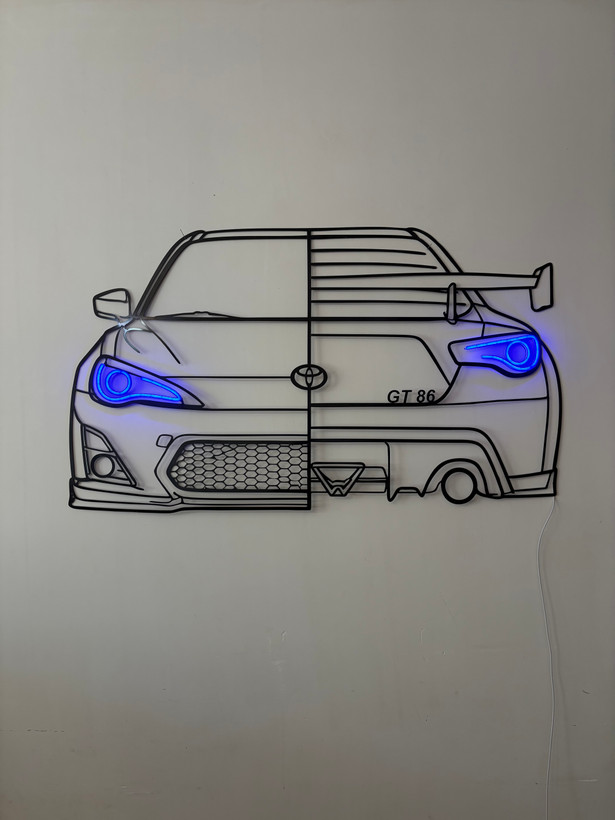 تابلو خطی GT86