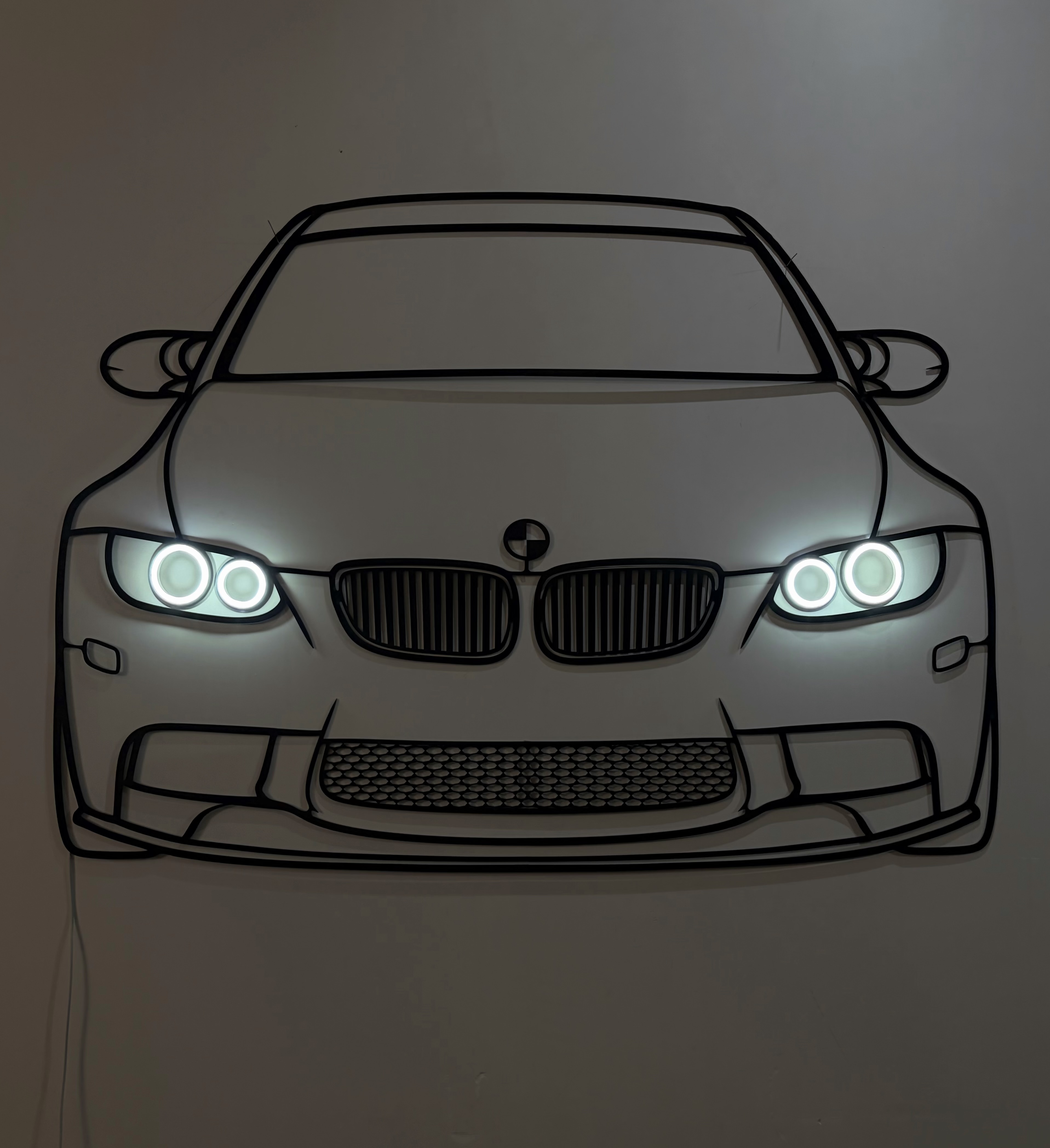 تابلو خطی BMW