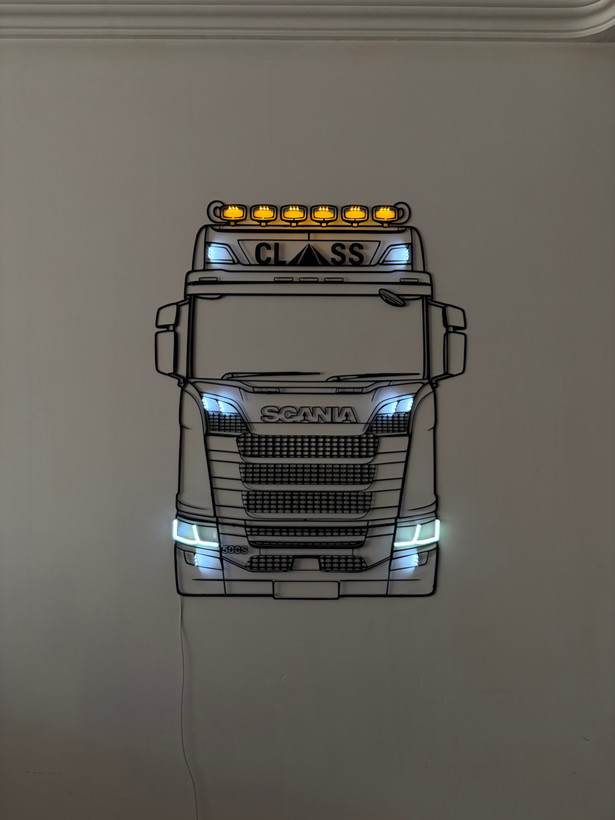 تابلو خطی اسکانیا S500