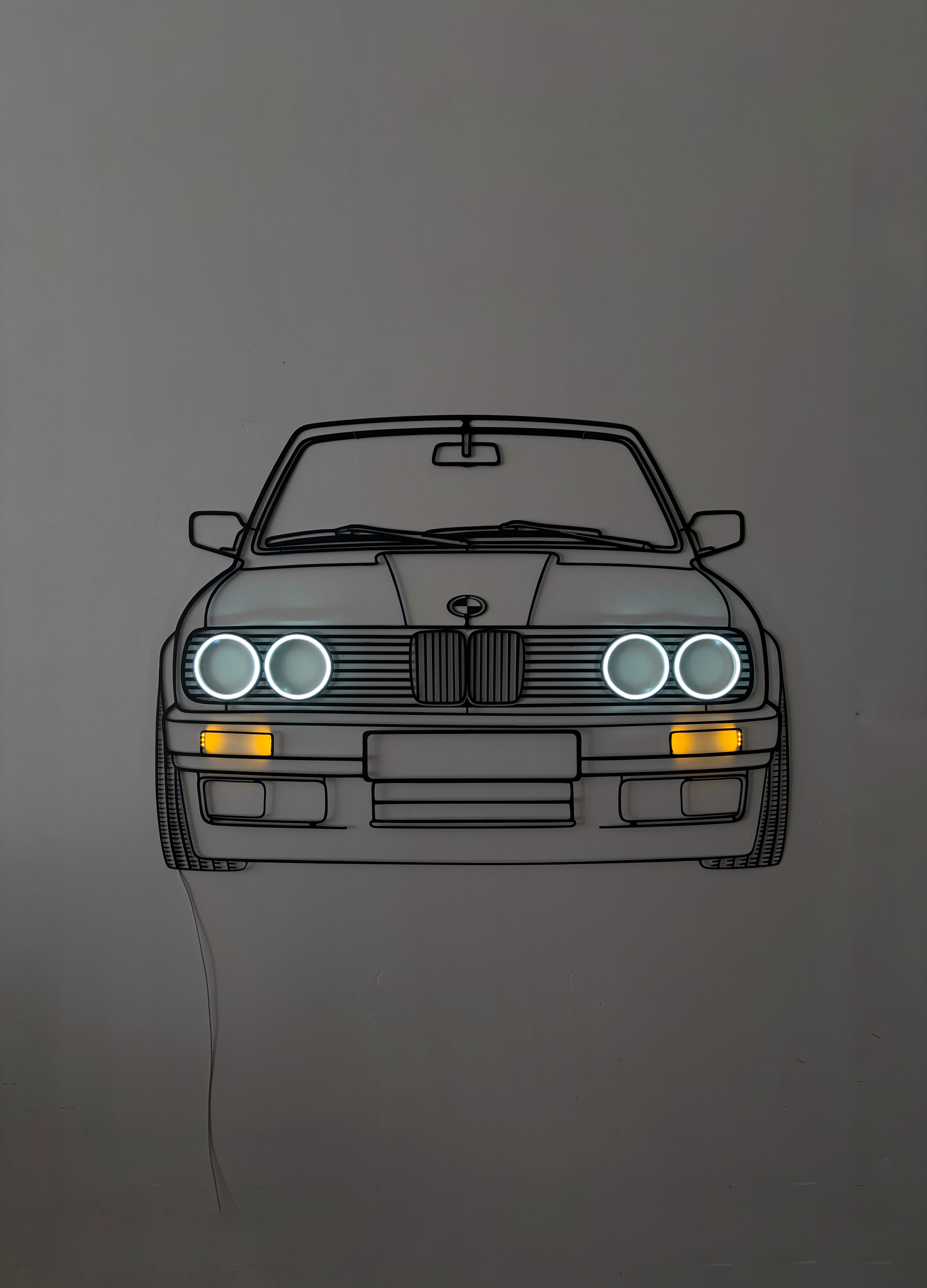 تابلو خطی BMW E30