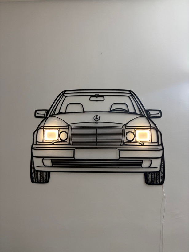 تابلو خطی بنز W124