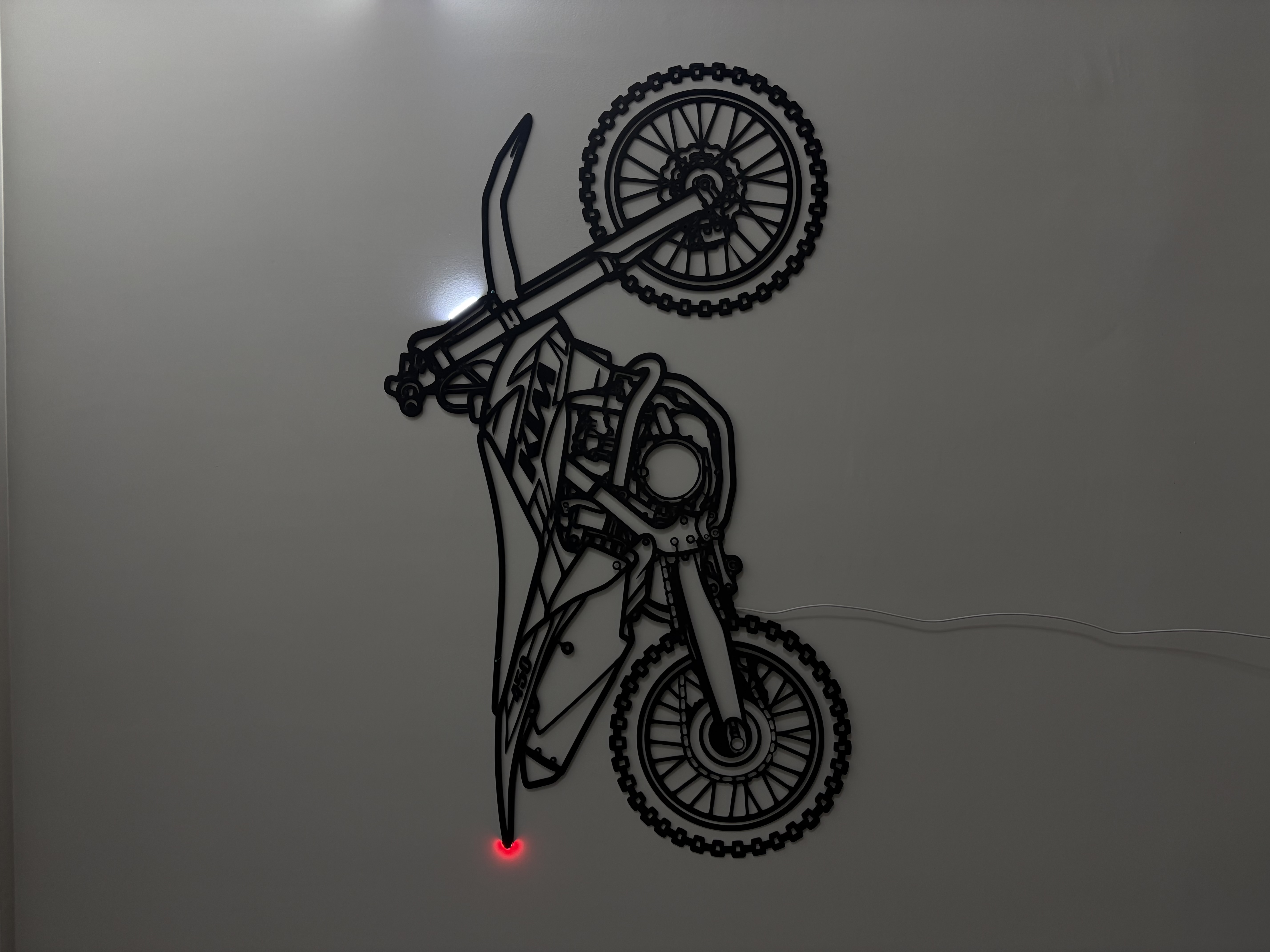 تابلو خطی KTM 450